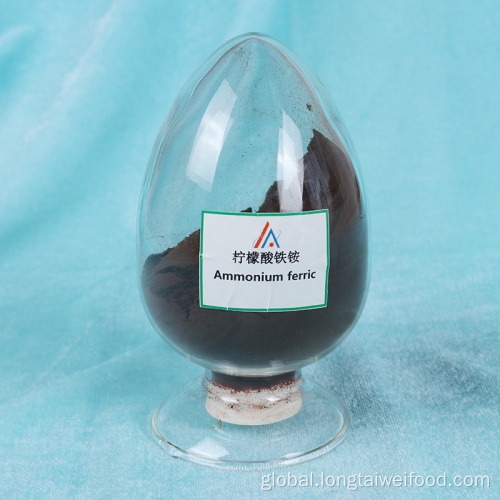  Ferric Ammonium Citrate Hot Sale 100% Pure Ferric Ammonium Citrate Gree In Factory